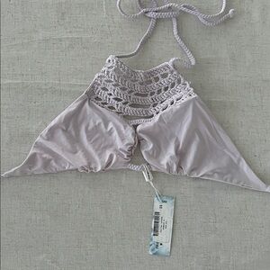 Frankies Bikinis Lavender Mimi Top